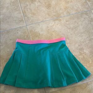 Tennis for girls Little Miss Tennis Teal and Pink girl’s Skirt